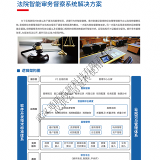 法院智能審務(wù)督察系統(tǒng)解決方案